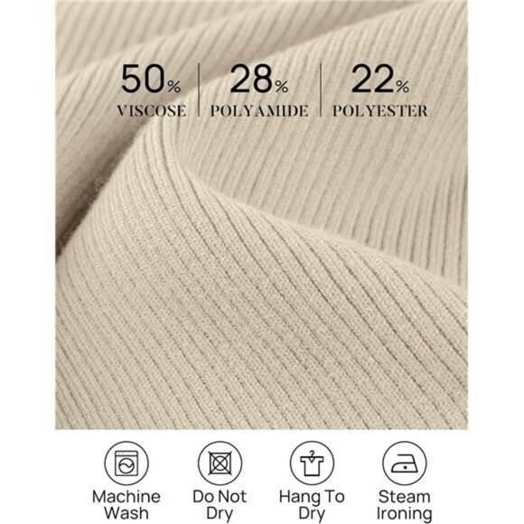 Women's Long Sleeve Button-Down V-Neck Slim Fitted Ribbed Knit Tee - Picture 7 of 8